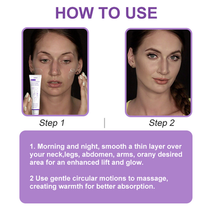 HISKIN® PDRN Multi-Peptide Massaging Body Roller Cream- Anti-aging, Hydrating, Skin Firming & Lifting, Skin Repair, Even Tone, Acne and Dark Spot Treatment, Wart and Mole Removal, and Psoriasis Relief.