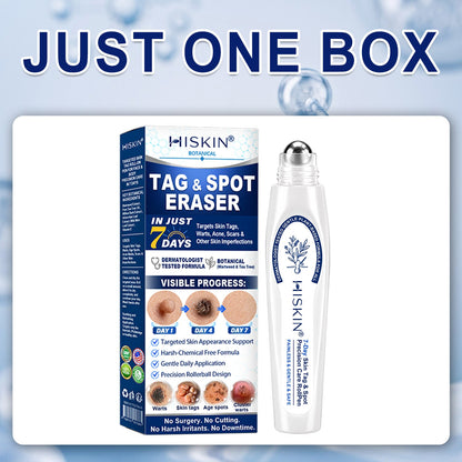 𝐇𝐈𝐒𝐊𝐈𝐍®👩‍⚕️ 𝟕-𝐃𝒂𝘆 𝐒𝗸𝐢𝐧 𝐓𝒂𝗴 & 𝐒𝐩𝙤𝐭 𝐄𝐫𝒂𝐬𝙚𝐫 Painless & Scar-Free Advanced Imperfection Removal Rollerball Pen