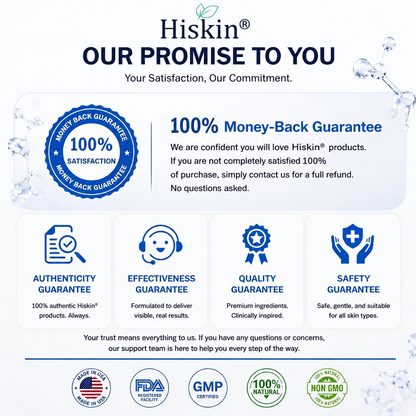 ✨Hiskin® Restore flawless bump-free skin effortlessly. Miss out now, and you won't have another chance until next year.